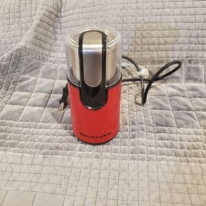 Kitchen Aid Red Coffee Grinder BCG111ER